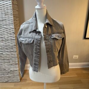 Zara Kids Gray Jean Jacket